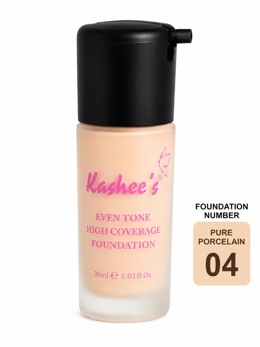 Kashee’s Even Tone High Coverage Foundation – Pure Porcelain 04