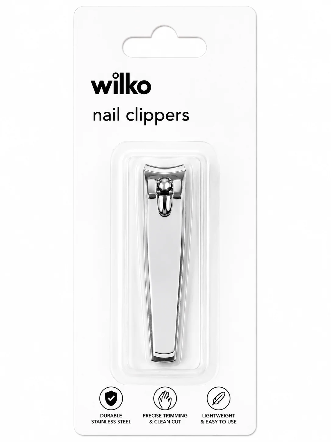 Wilko Nail Clippers Professional Stainless Steel Nail Clippe