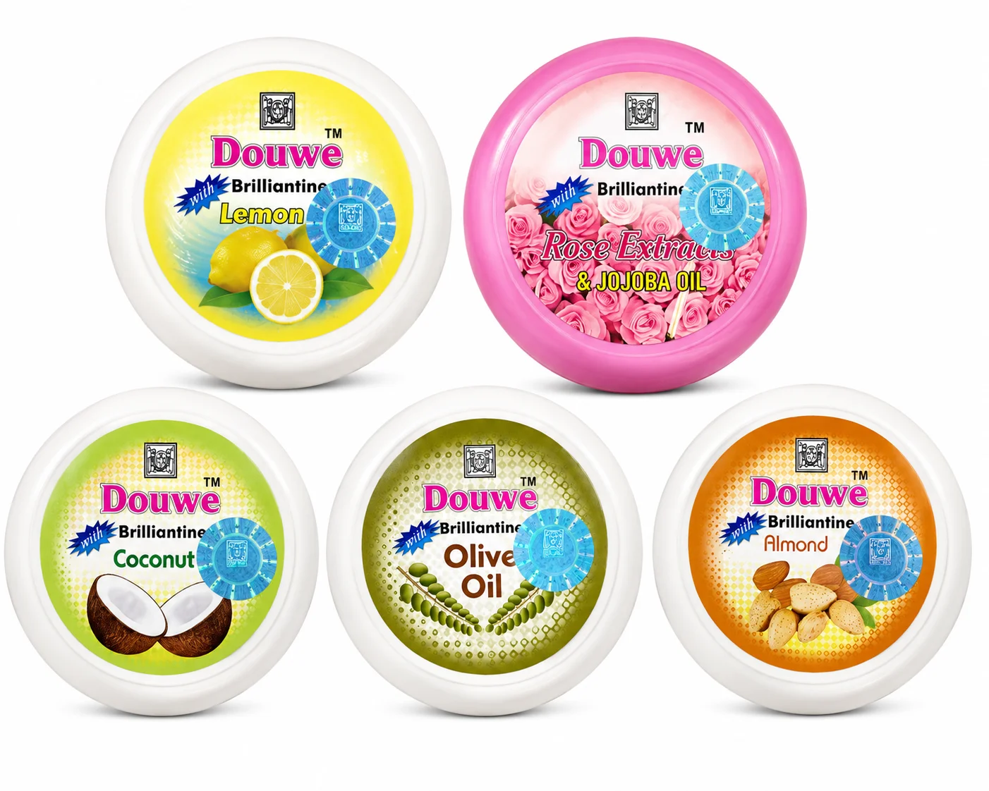 Douwe Brilliantine Collection – Lemon, Rose, Coconut, Olive & Almond