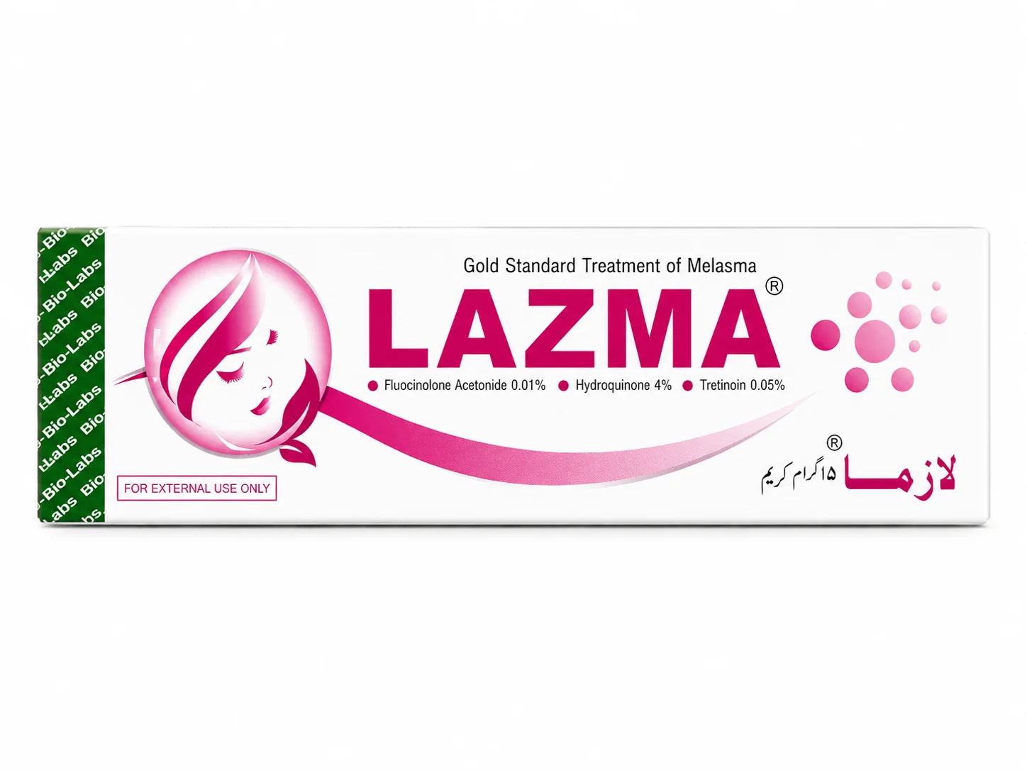 Lazma Cream for Melasma & Hyperpigmentation – 15g