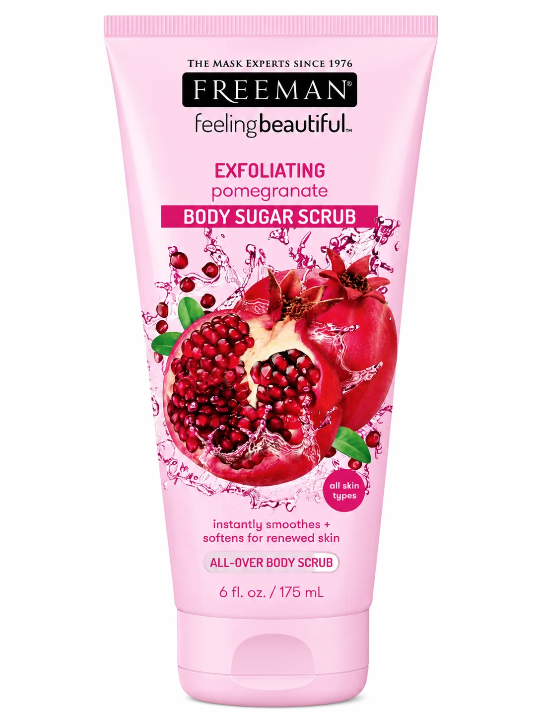 Freeman Exfoliating Pomegranate Body Sugar Scrub 175ML