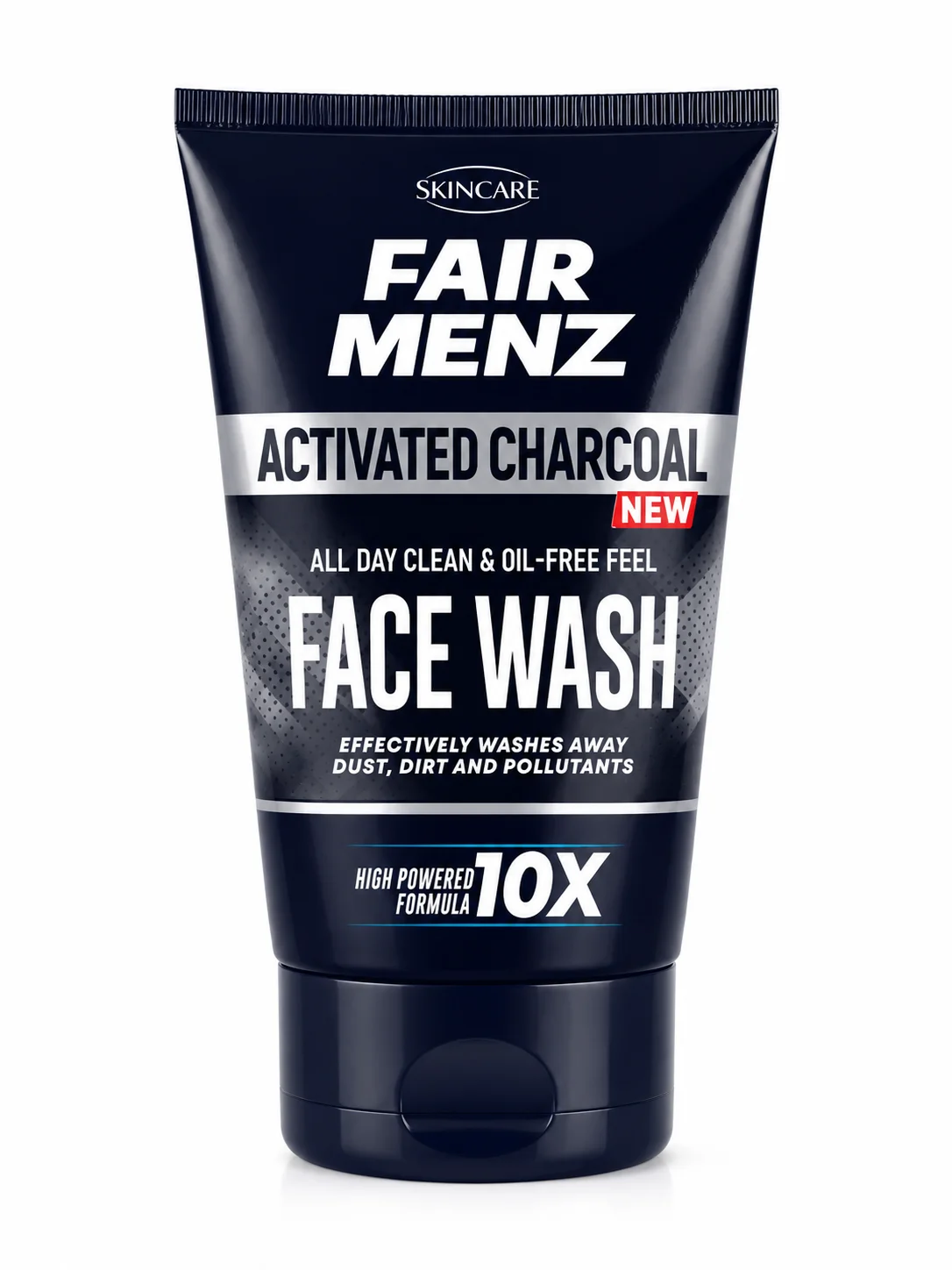 Skincare Fair Menz Activated Charcoal Face Wash – 10X High Powered Formula