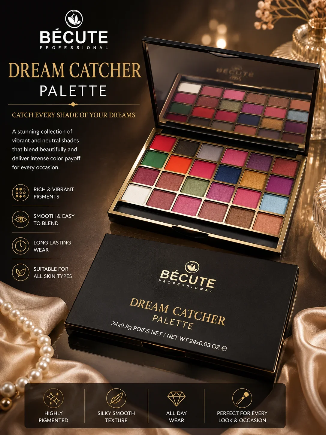 Becute Professional Dream Catcher Palette SHADE 02