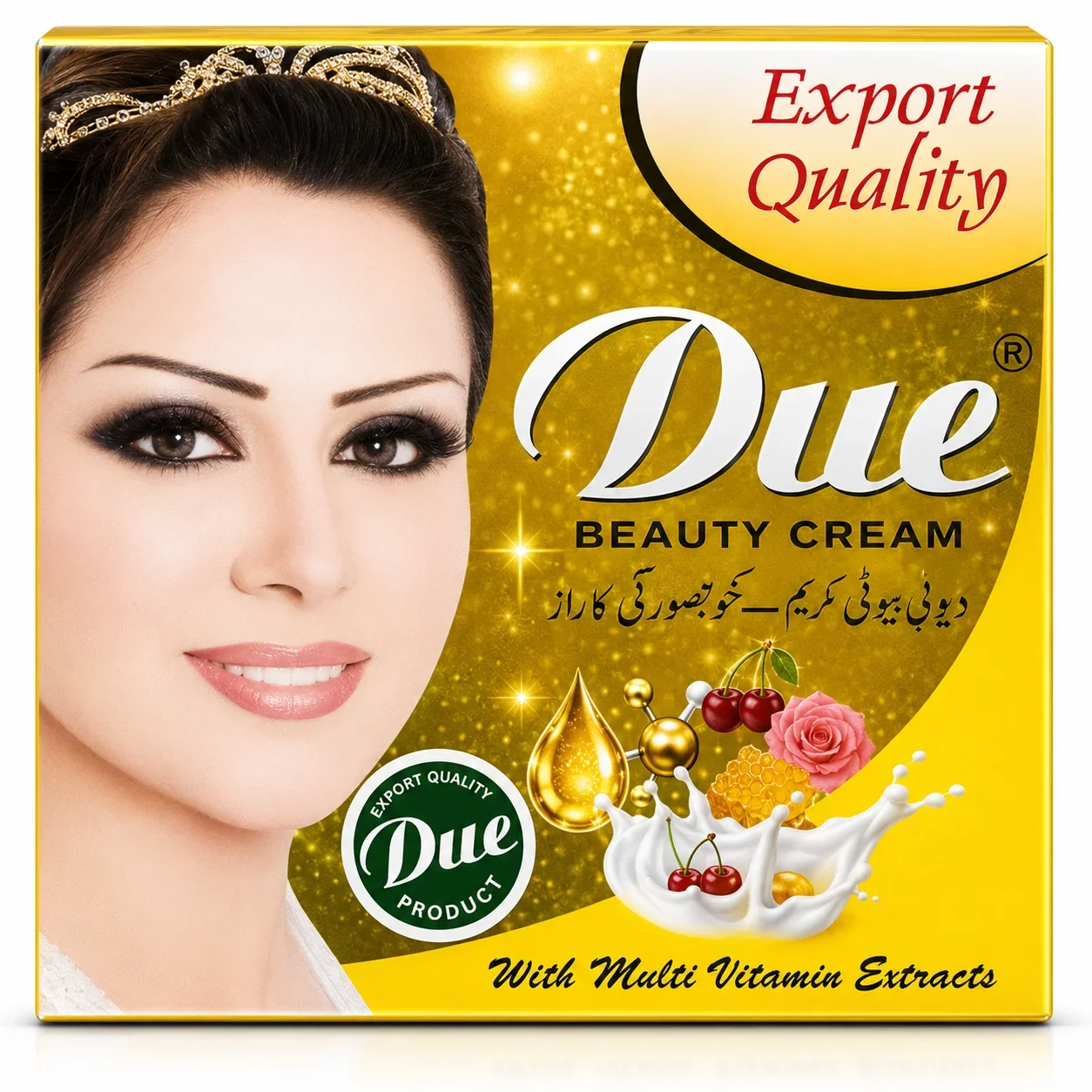 Due Beauty Cream – Multi Vitamin Skin Care Formula