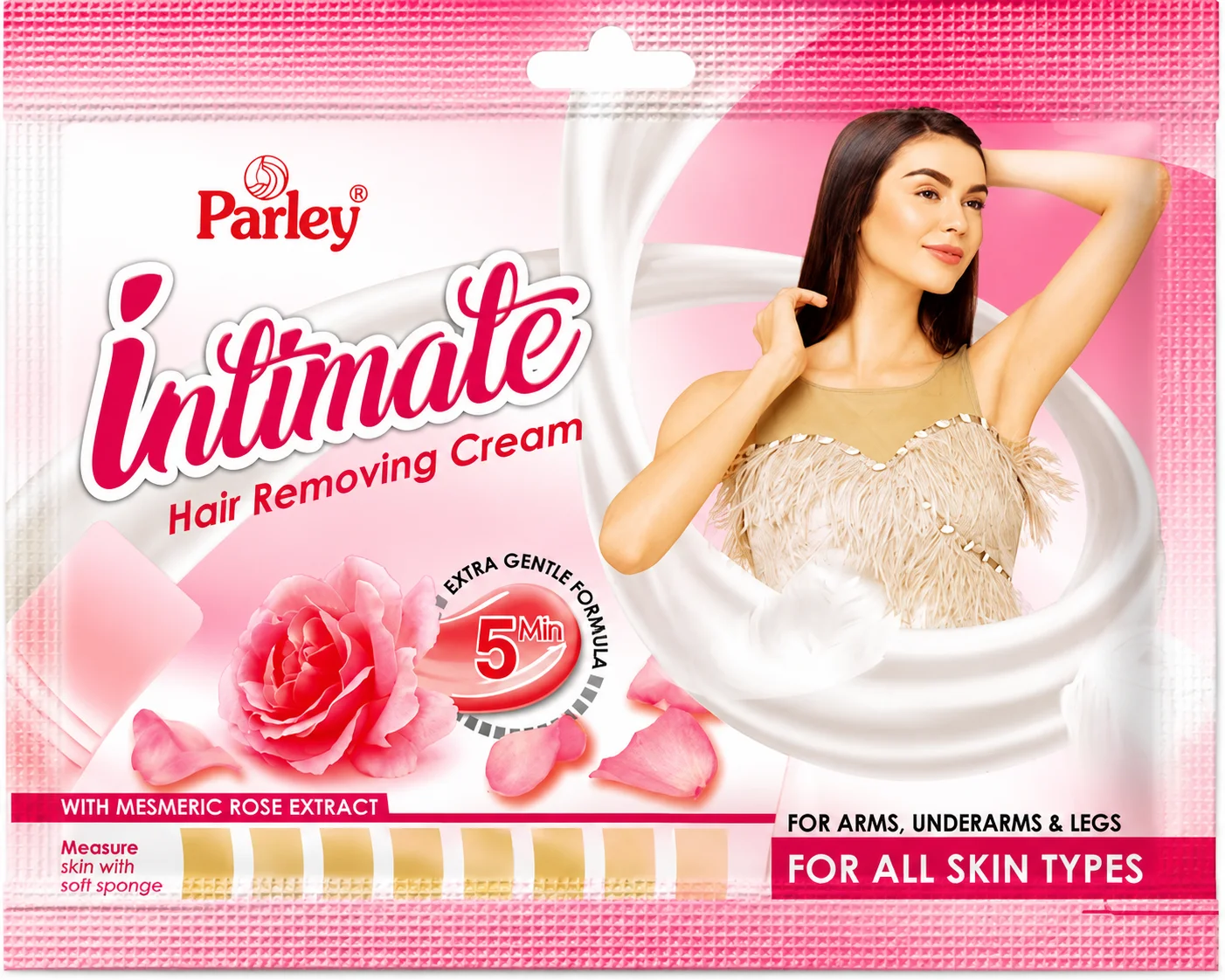 Parley Intimate Hair Removing Cream with Rose Extract