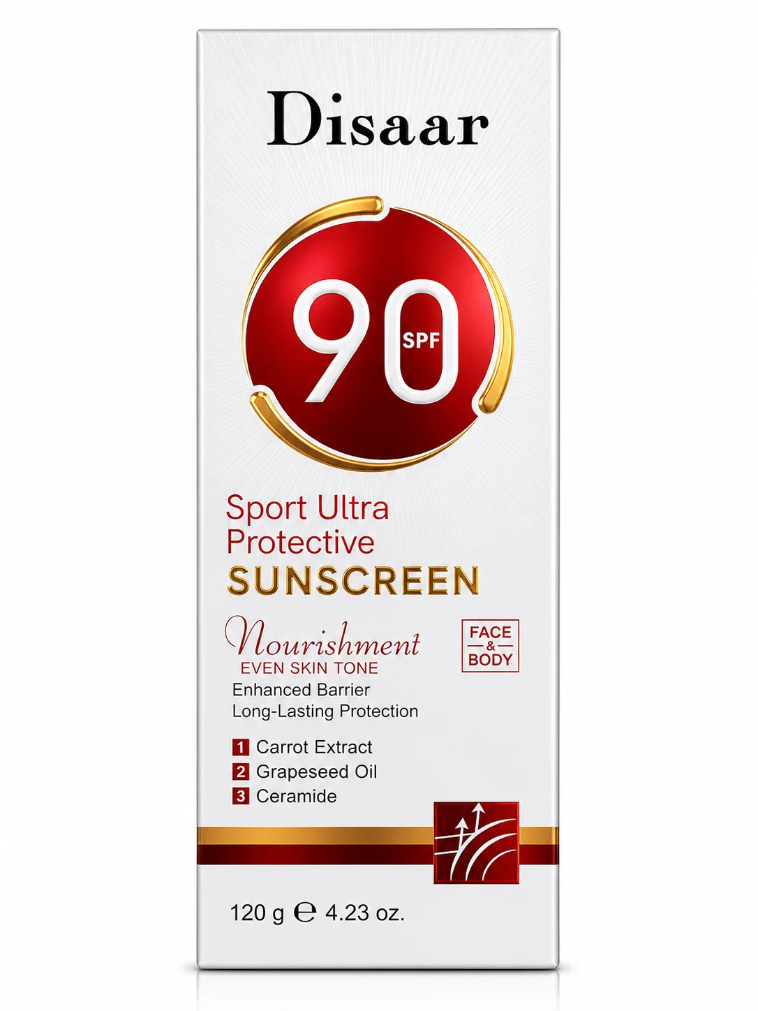 Disaar SPF 90 Sport Ultra Protective Sunscreen (120g)
