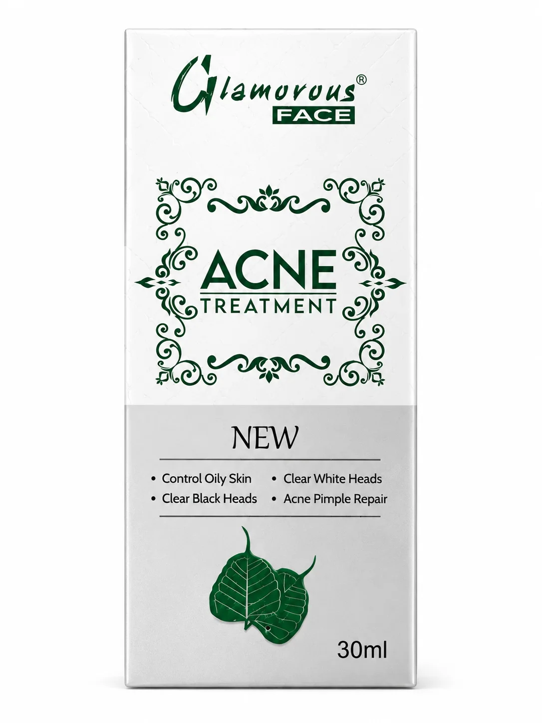 Glamorous Face Acne Treatment Serum – Clear Skin Support 30ml