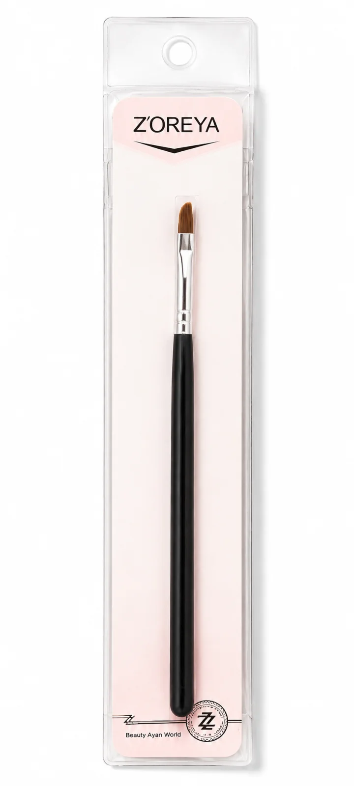 ZOREYA Precision Makeup Brush – Professional Angled Beauty Brush