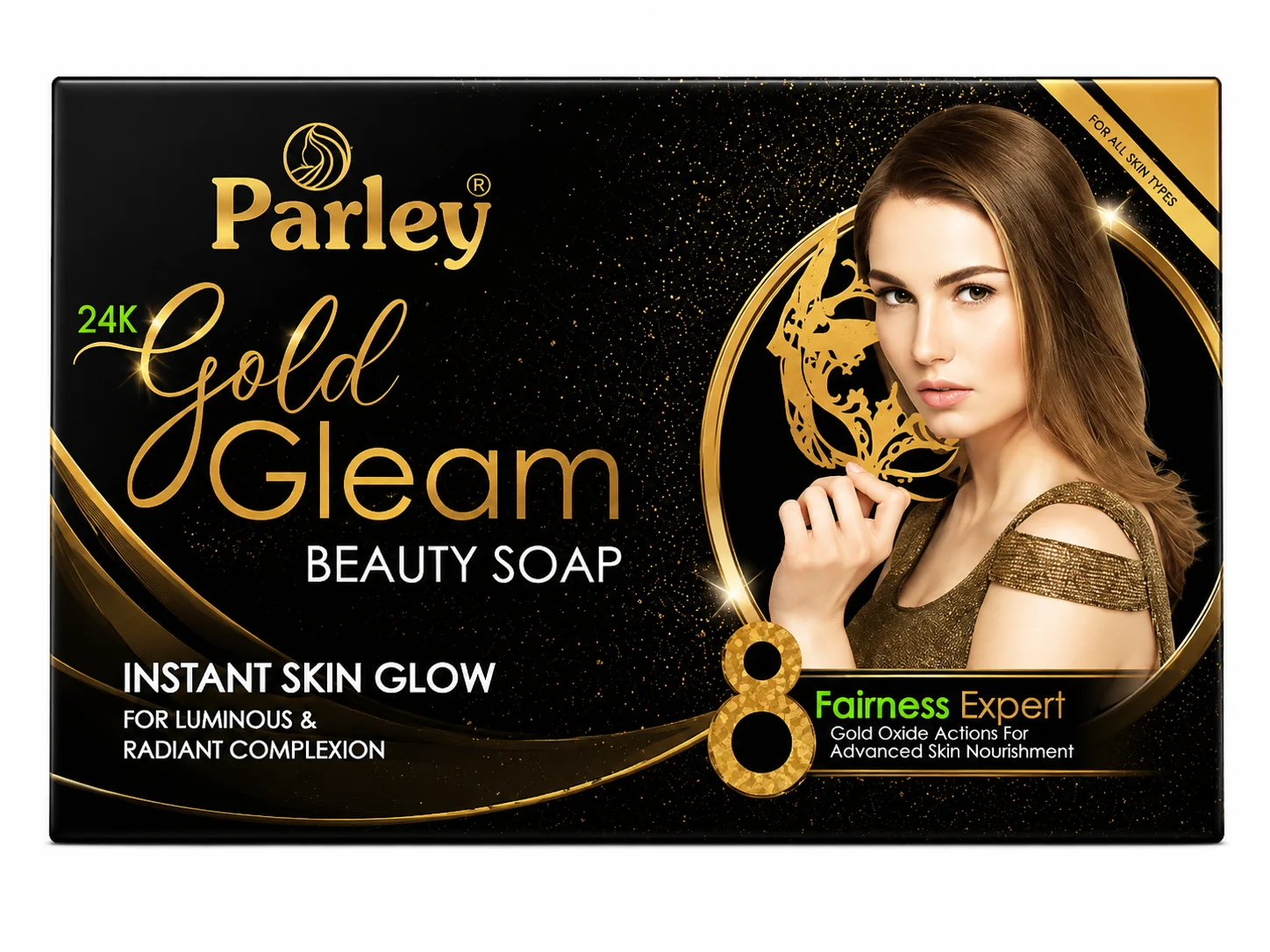 Parley 24K Gold Gleam Beauty Soap – Instant Skin Glow