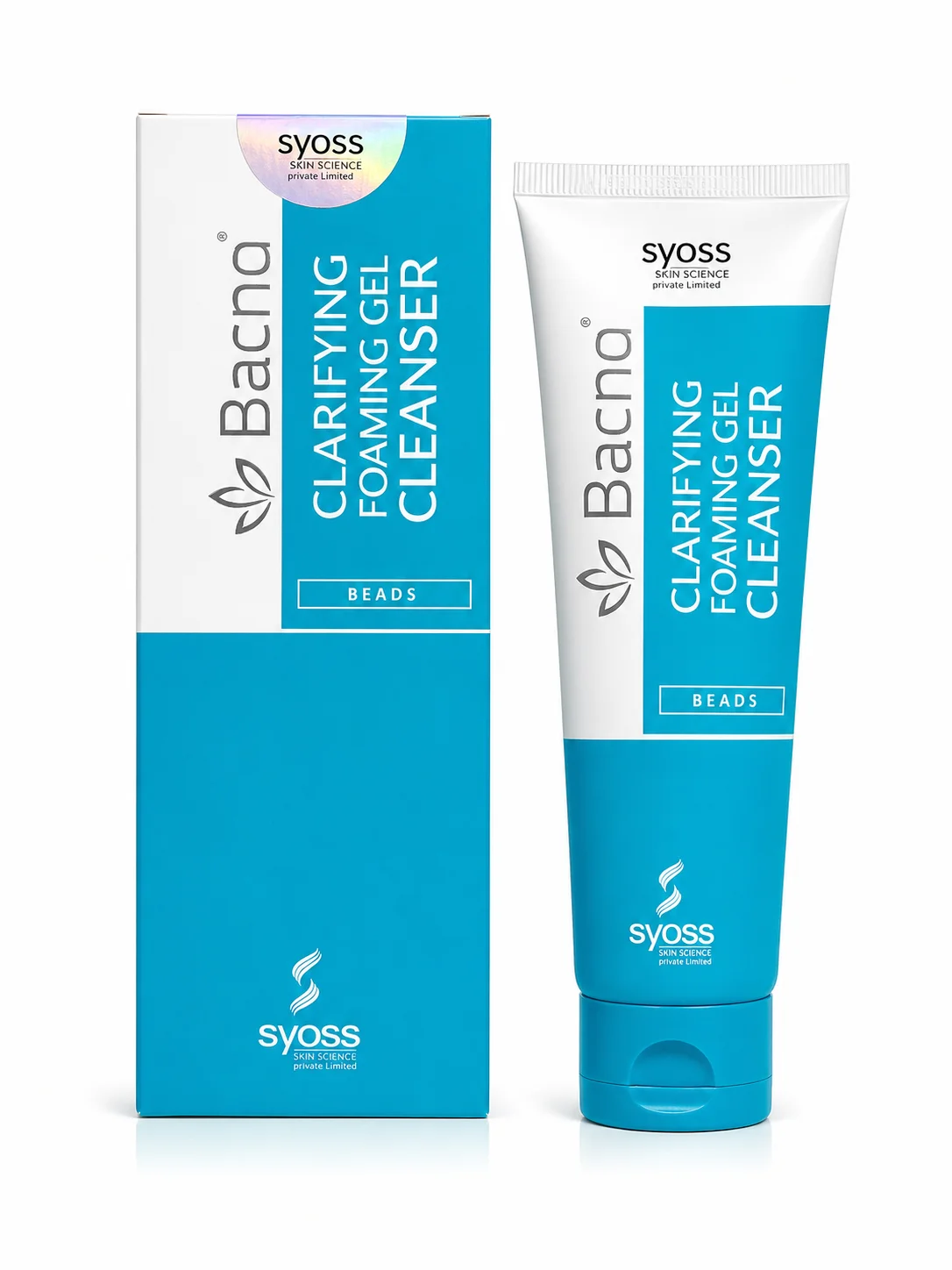Bacna Clarifying Foaming Gel Cleanser Beads – Deep Cleansing Face Wash