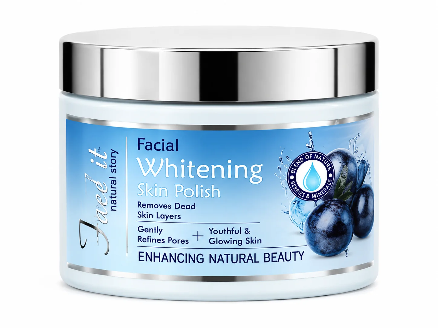 Face It Facial Whitening Skin Polish – 300G