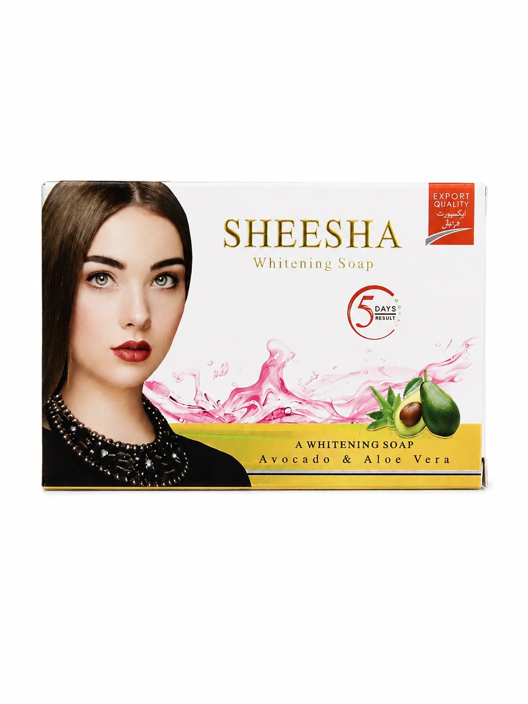 SHEESHA Whitening Soap – Avocado & Aloe Vera 100G
