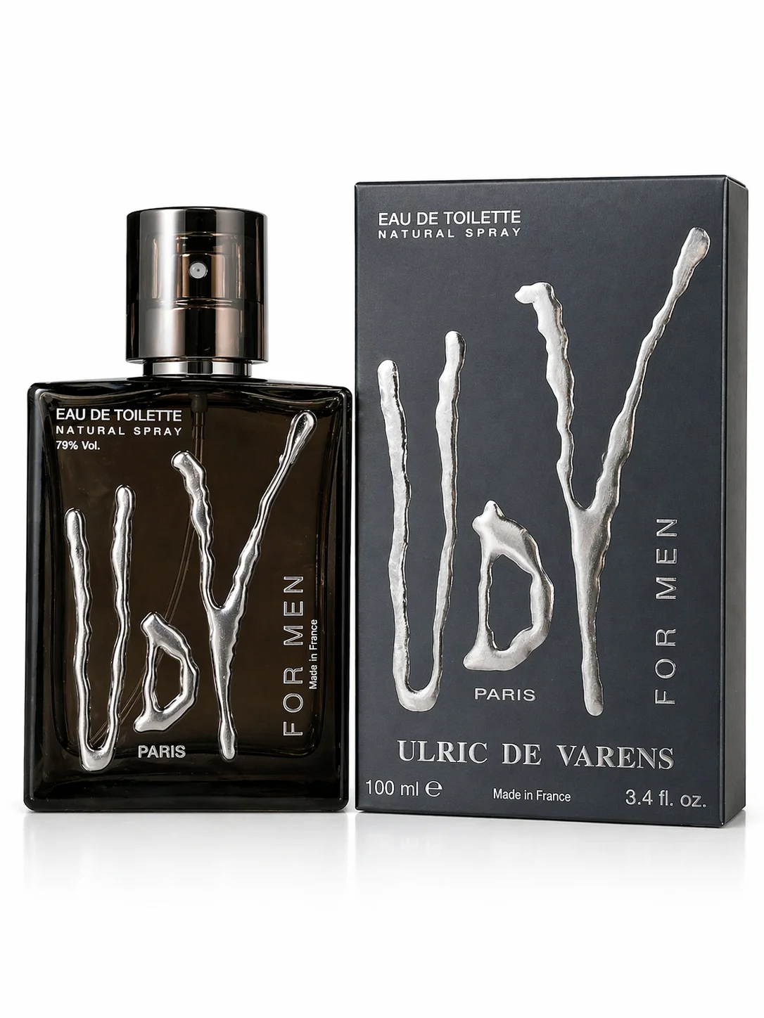 UDY For Men by Ulric De Varens Eau De Toilette 100ml – Bold Long Lasting Fragrance