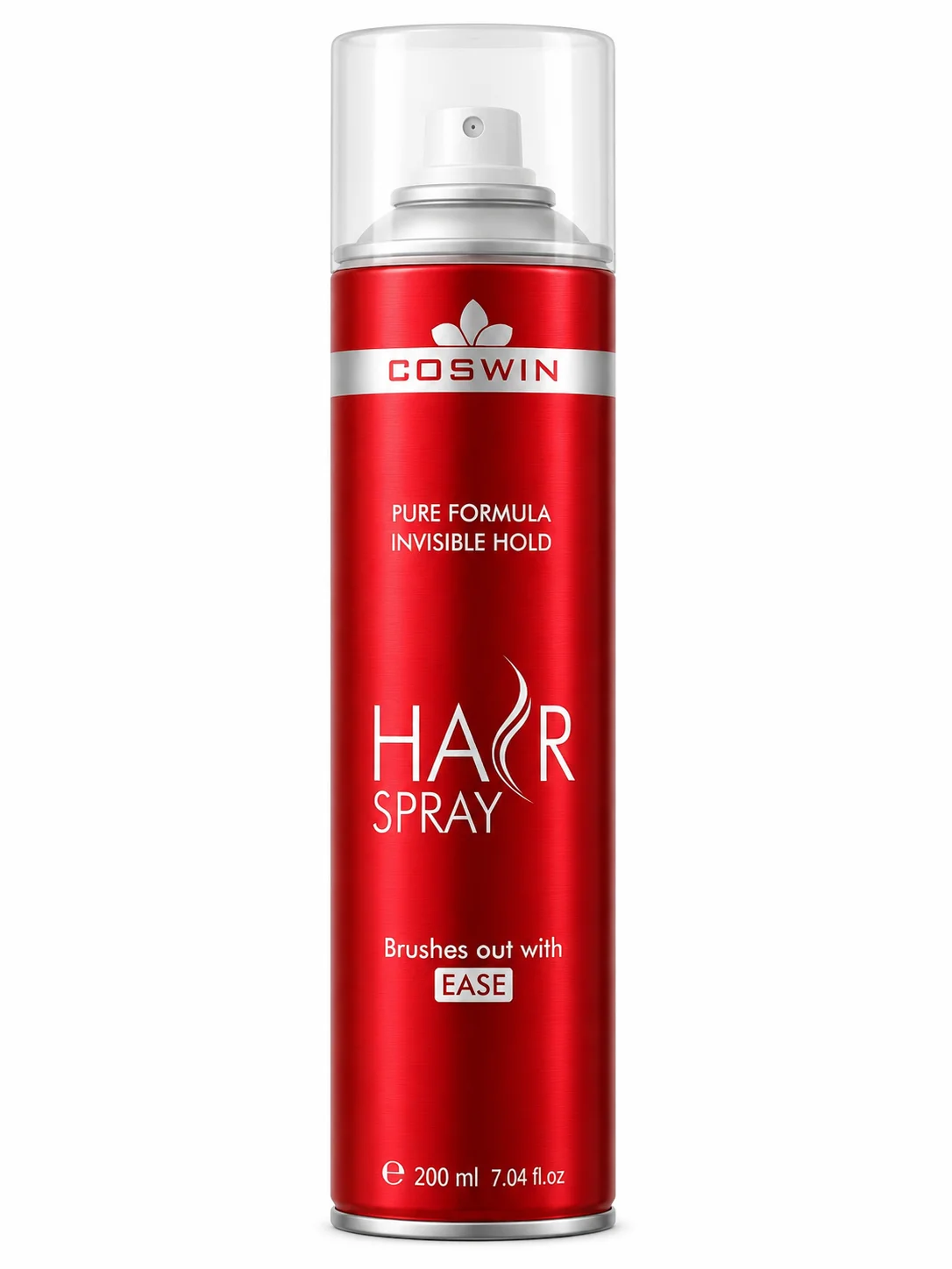COSWIN Pure Formula Invisible Hold Hair Spray – Long Lasting Styling Spray 200ml