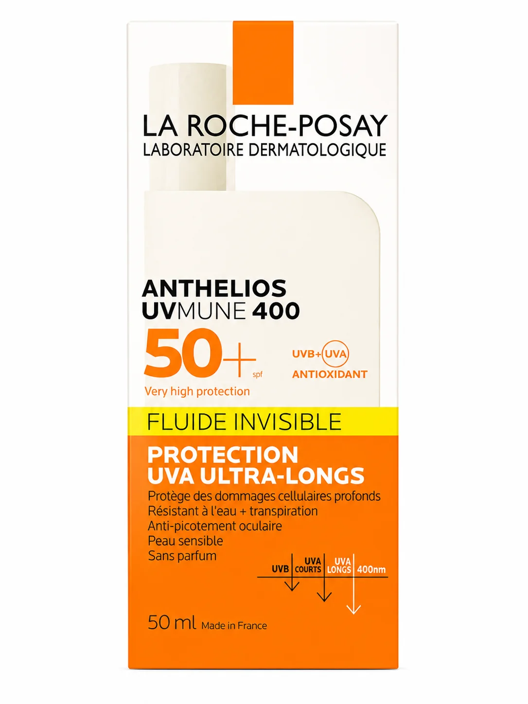 La Roche-Posay Anthelios UVMune 400 Invisible Fluid SPF 50+ (50ml)