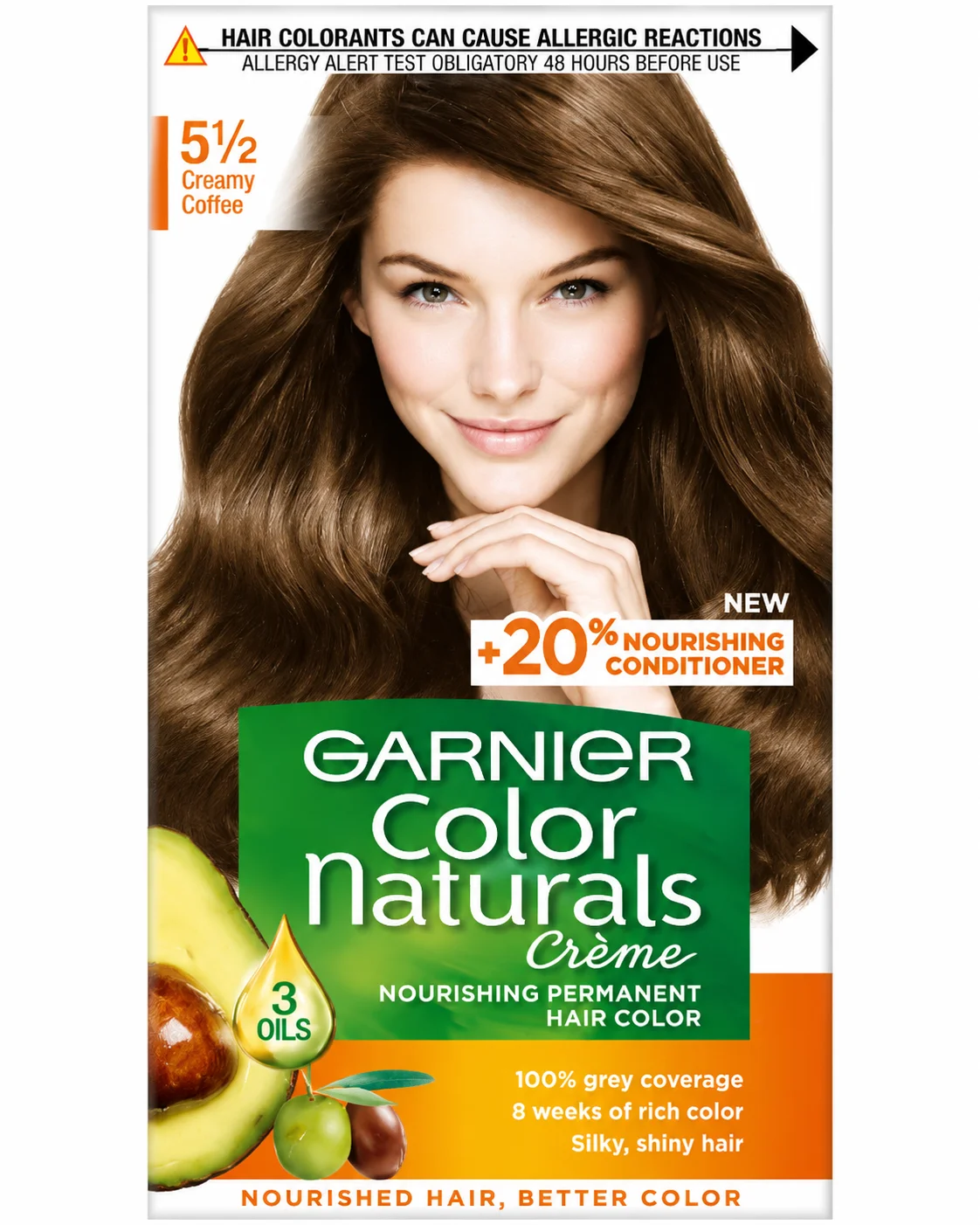 Garnier Color Naturals Crème Hair Color 5½ Creamy Coffee