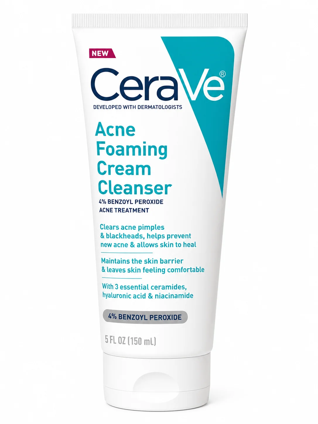 CeraVe Acne Foaming Cream Cleanser – 150ml