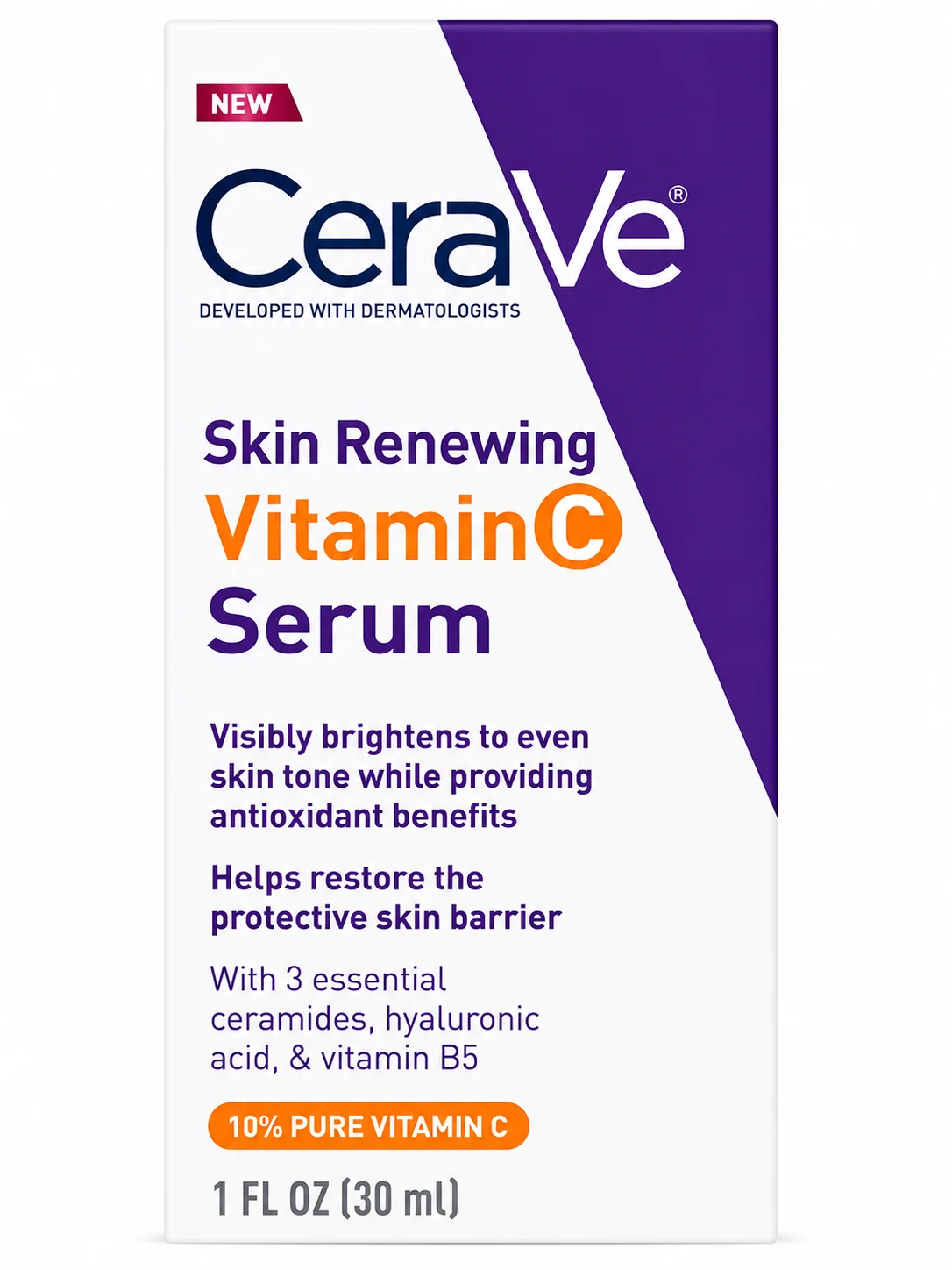 CeraVe Skin Renewing Vitamin C Serum – 30ML
