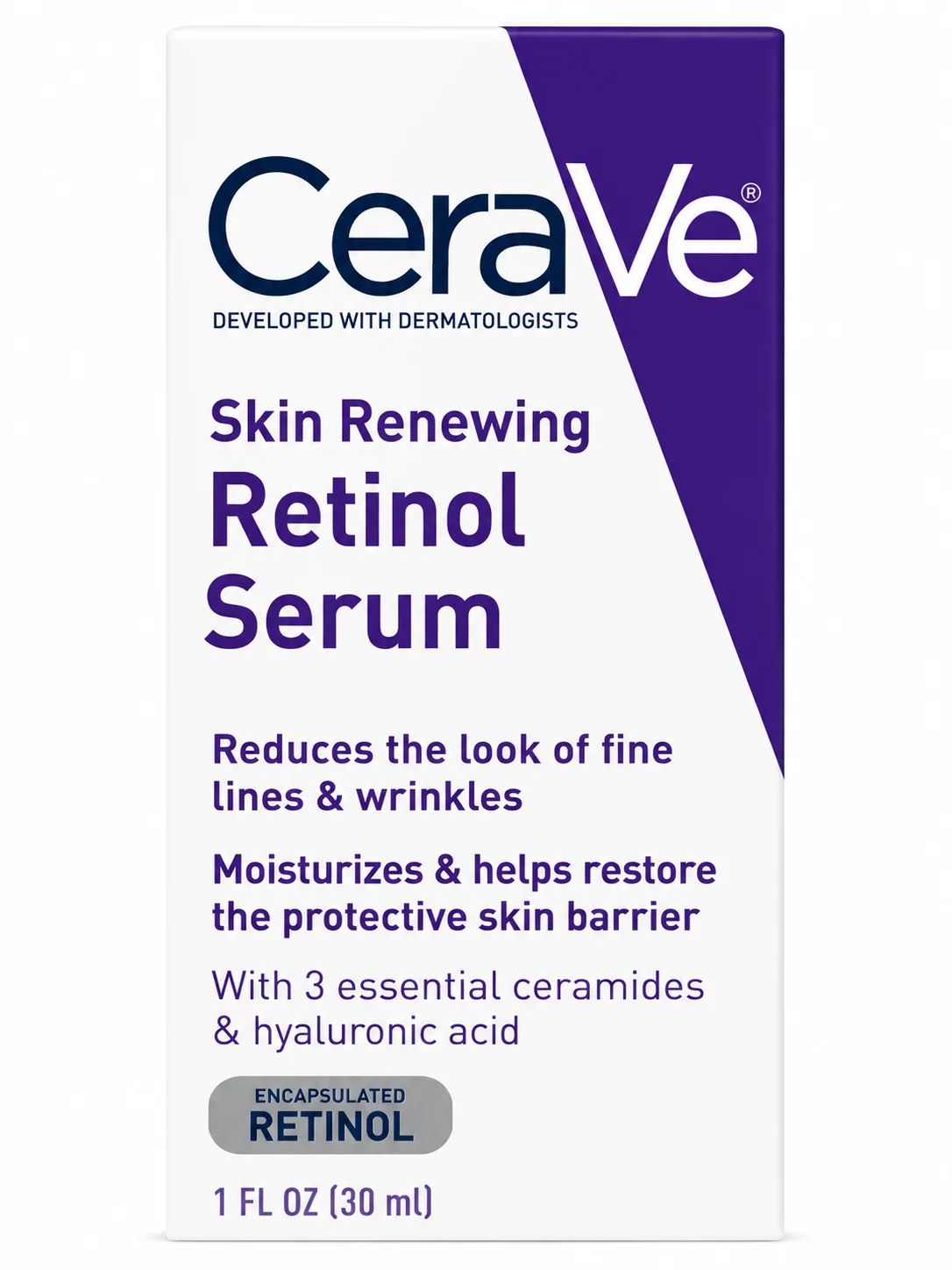 CeraVe Skin Renewing Retinol Serum – Anti-Aging Formula 30ML