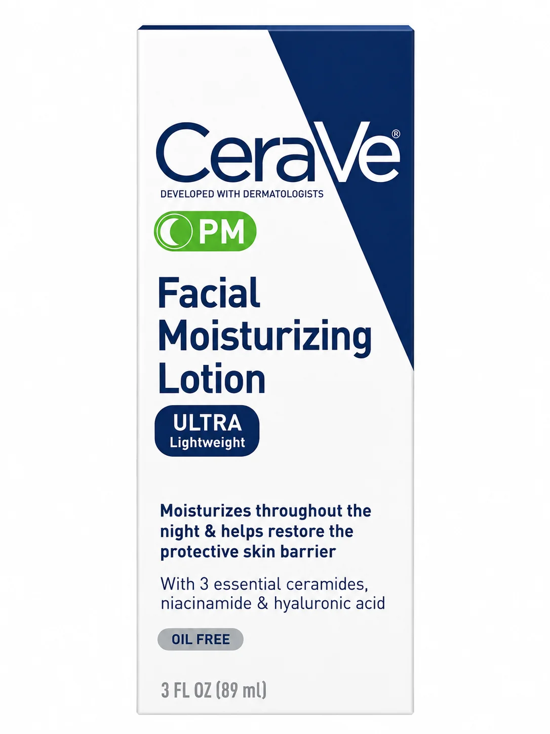 CeraVe PM Facial Moisturizing Lotion Ultra Lightweight – 89ml