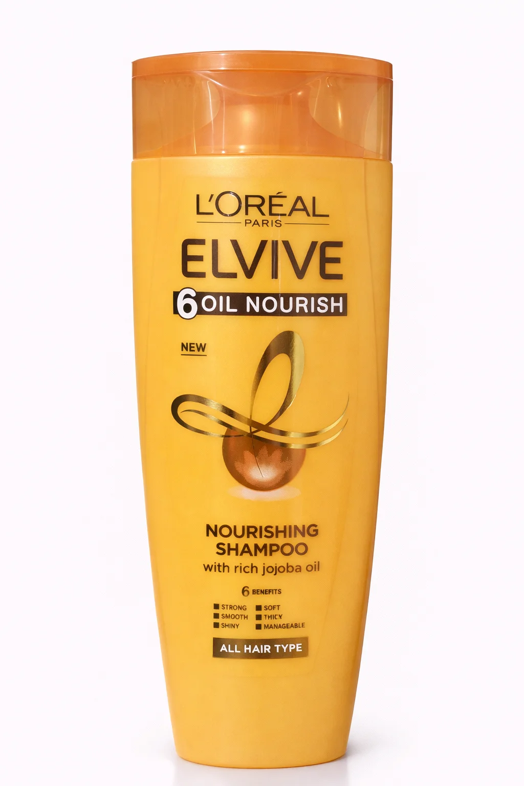 L'Oréal Paris Elvive 6 Oil Nourish Shampoo – Deep Nourishment for Dry Hair 175ml