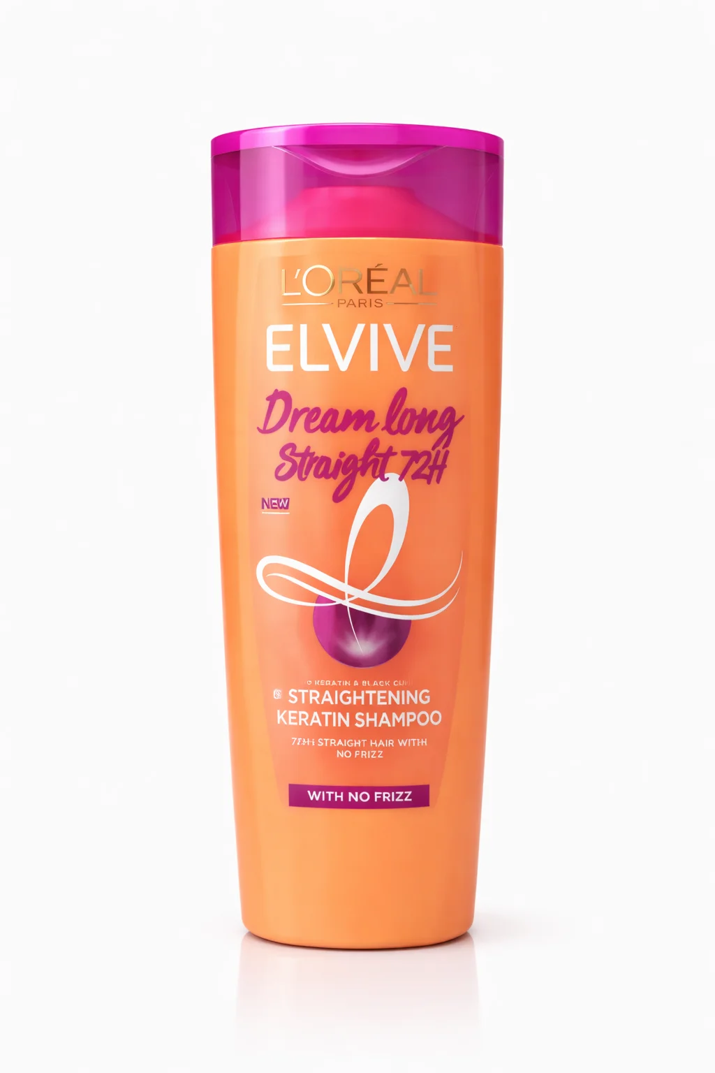 L'Oréal Paris Elvive Dream Long Straight 72H Keratin Shampoo | Frizz Control & Smooth Hair 360ML