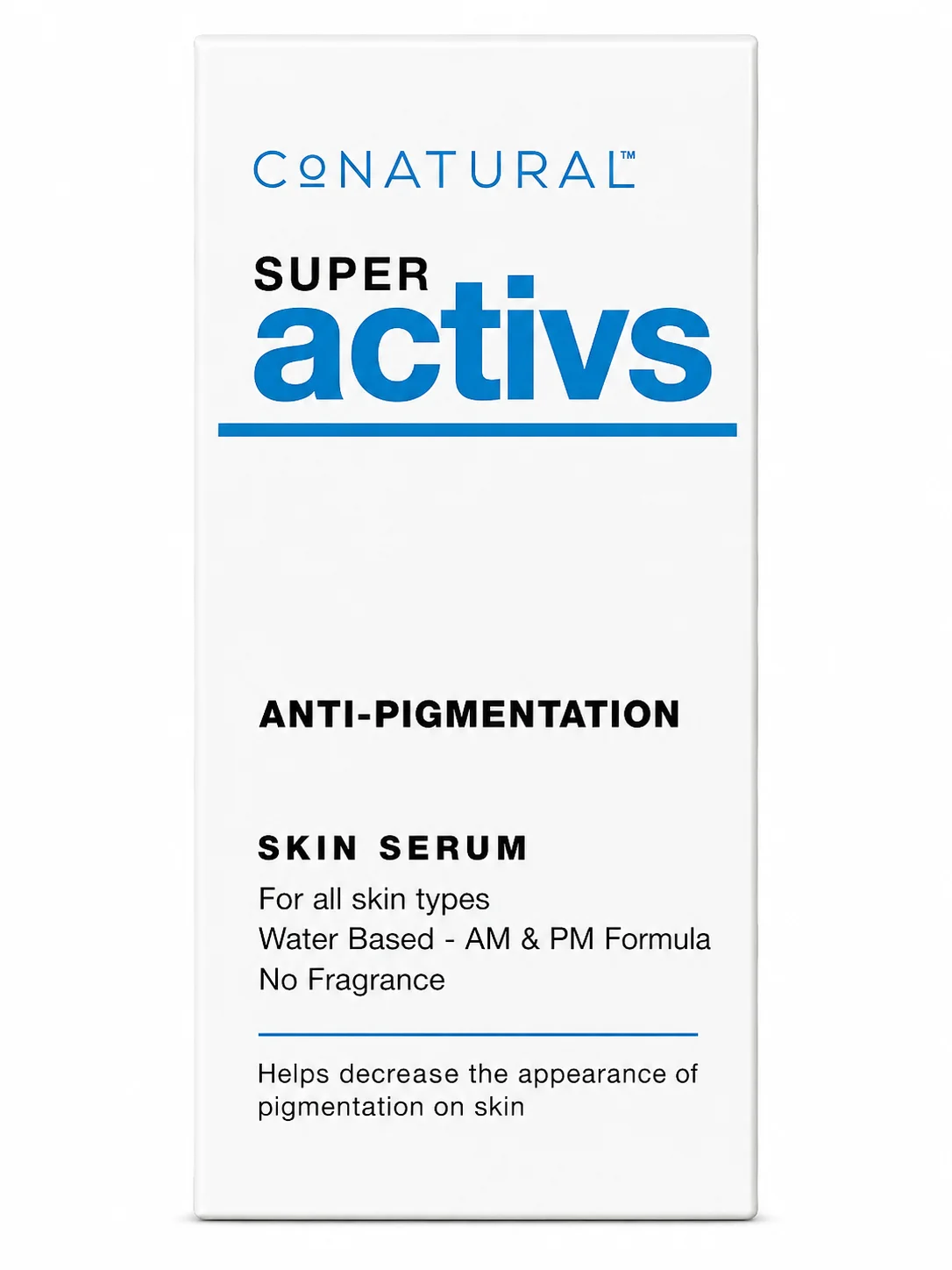 CONATURAL Super Activs Anti-Pigmentation Skin Serum 30ML