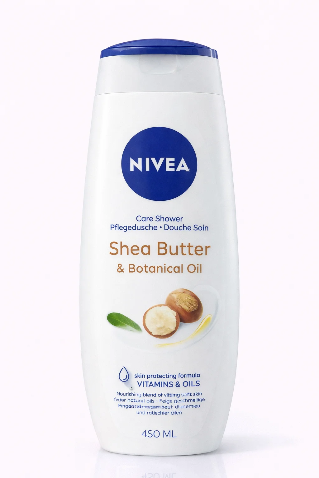 NIVEA Care Shower Shea Butter & Botanical Oil – Moisturizing Body Wash 250ML
