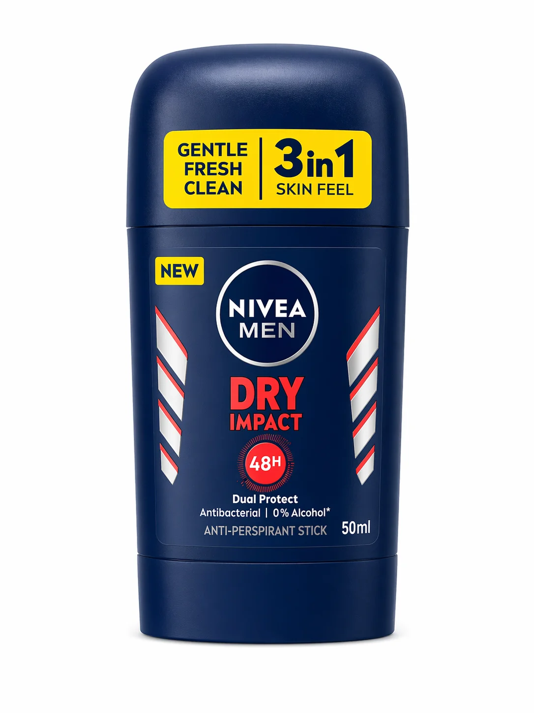 NIVEA Men Dry Impact 48h Anti-Perspirant Stick (50ml)