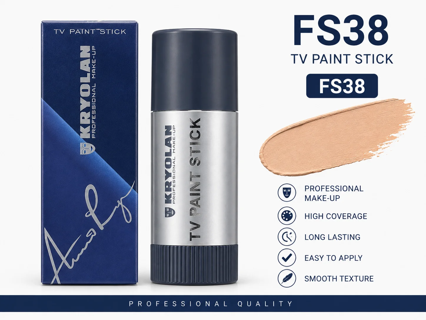 Kryolan TV Paint Stick – Shade FS38