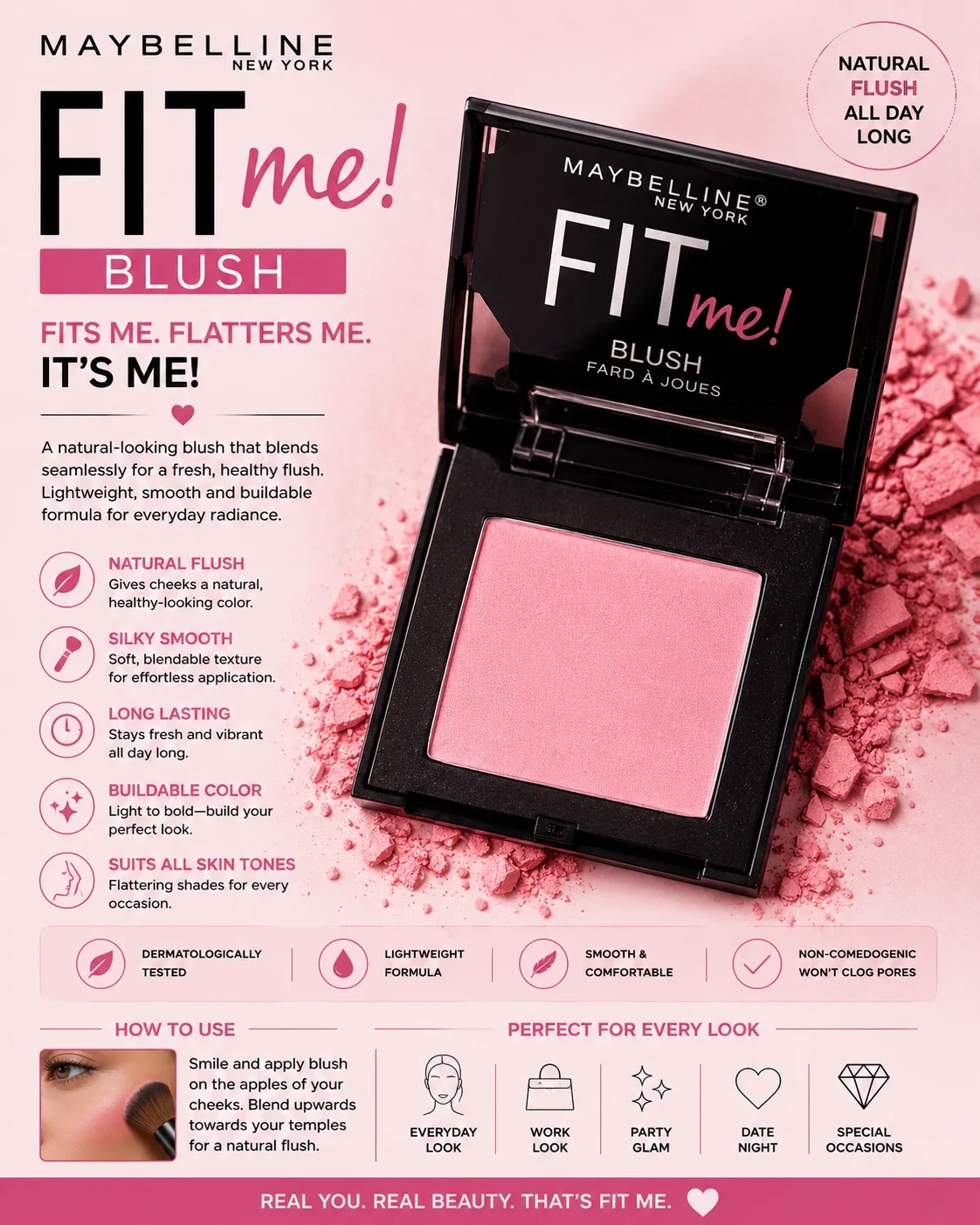 Maybelline Fit Me Matte Blush