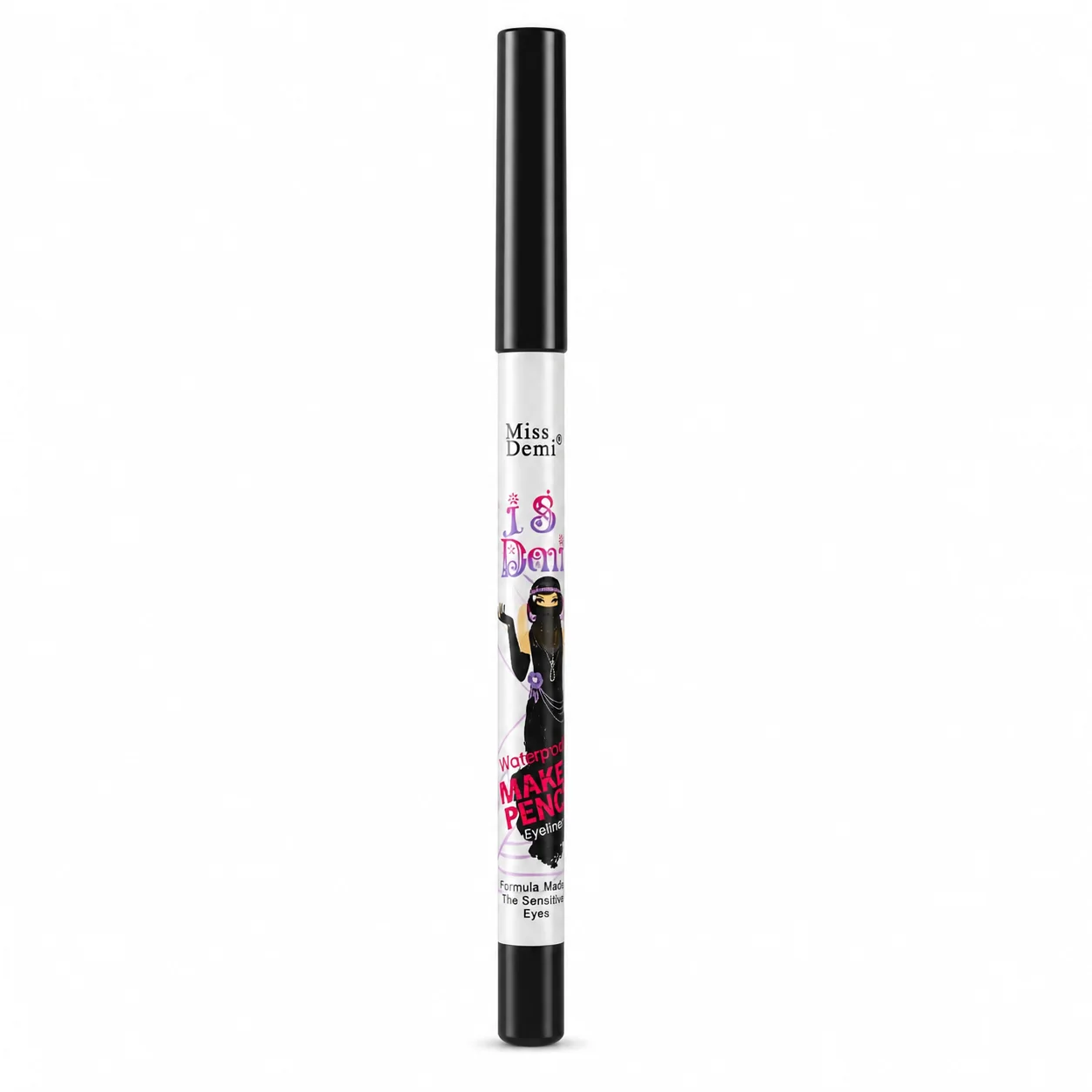 Miss Demi Waterproof Black Eyeliner Pencil