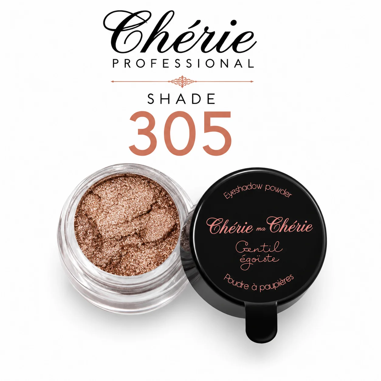 Chérie Professional Bronze Shimmer Eyeshadow – Shade 305