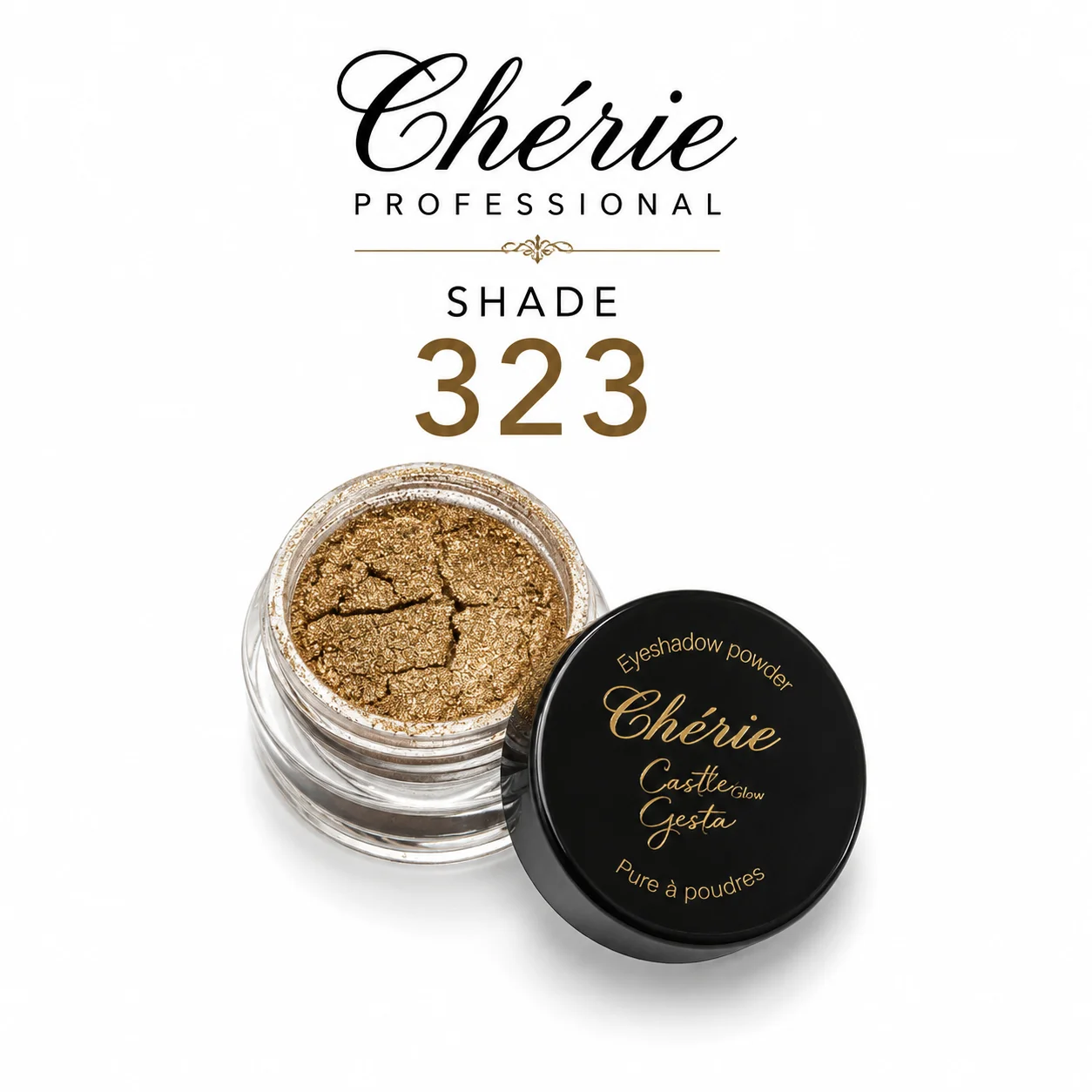 Chérie Professional Shimmer Eyeshadow – Shade 323