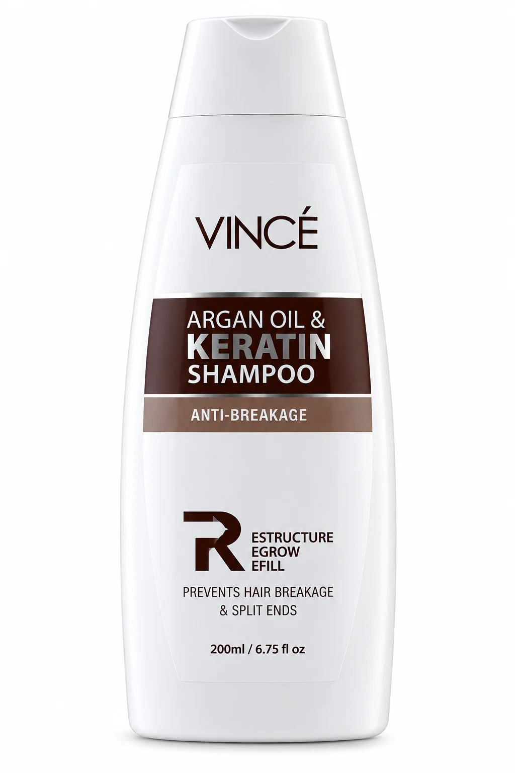 Vincé Argan Oil & Keratin Anti-Breakage Shampoo – 230ml