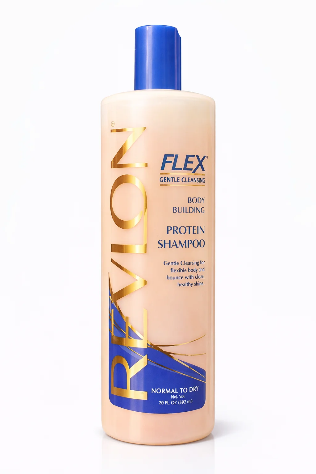 Rivlon Flex Gentle Cleansing Protein Shampoo – 592ml | Body Building & Smooth Hair