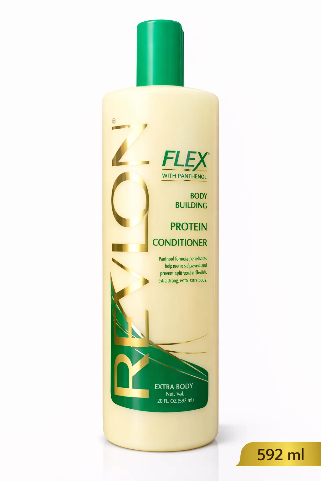 Rivlon Flex Protein Conditioner with Panthenol – 592ml | Extra Body & Strong Hair