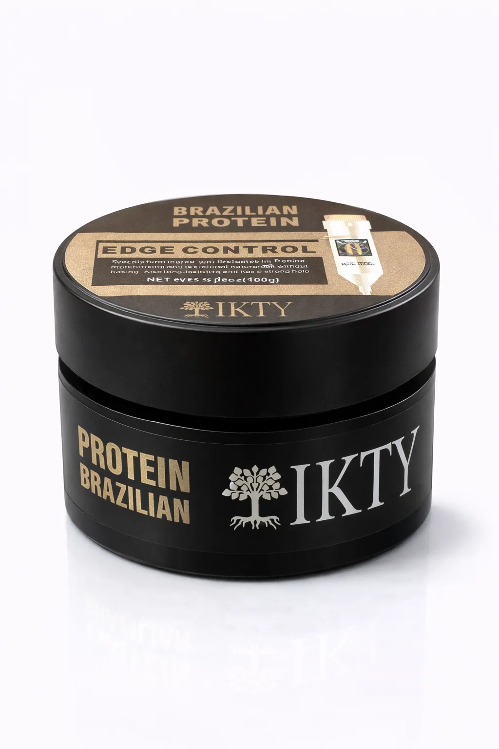 IKTY Brazilian Protein Edge Control Hair Wax – Strong Hold & Shine (100g)
