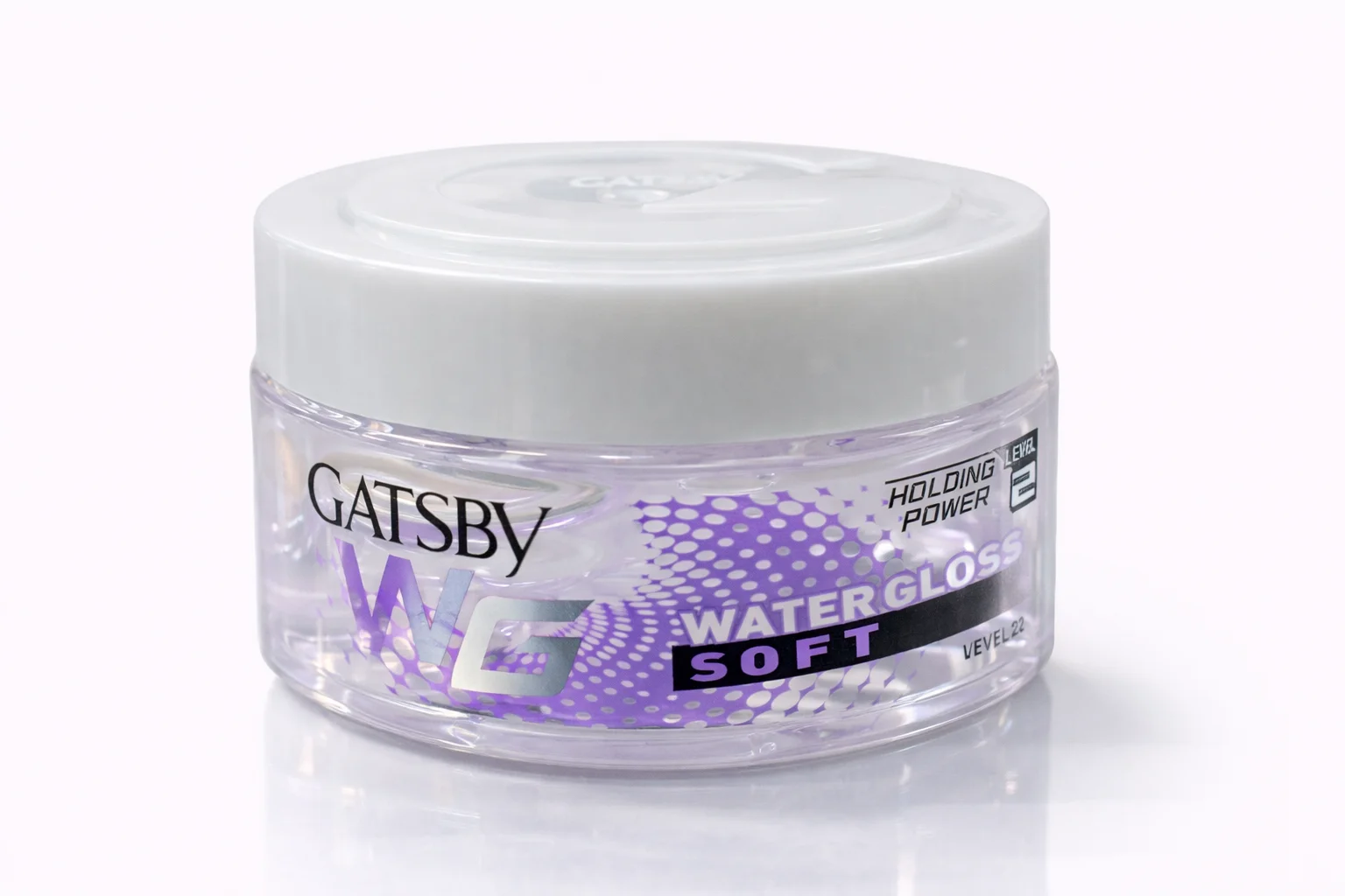 Gatsby Water Gloss Soft Hair Gel – Natural Shine & Flexible Hold (Purple) 75G