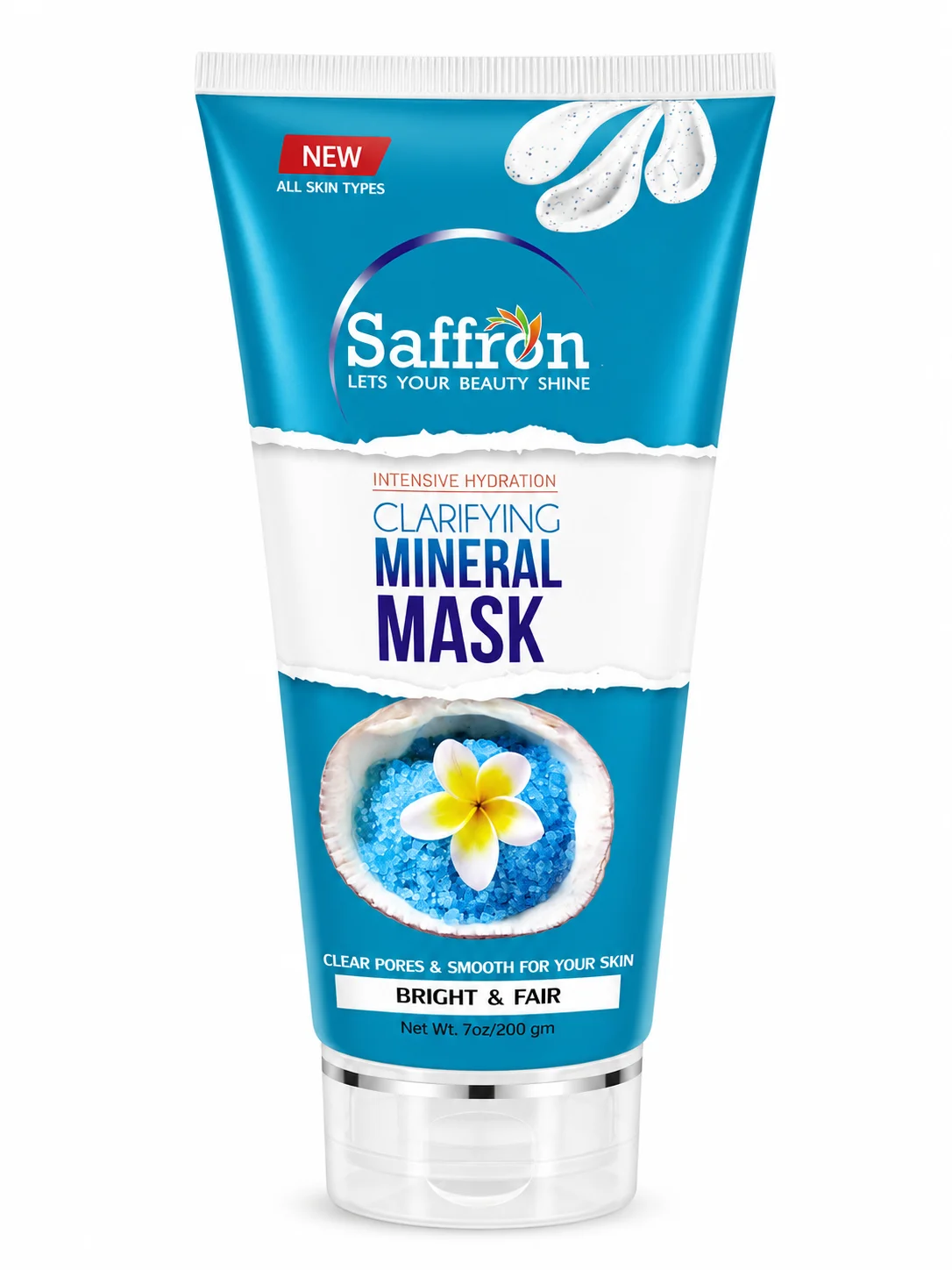 Saffron Clarifying Mineral Mask – (200g)