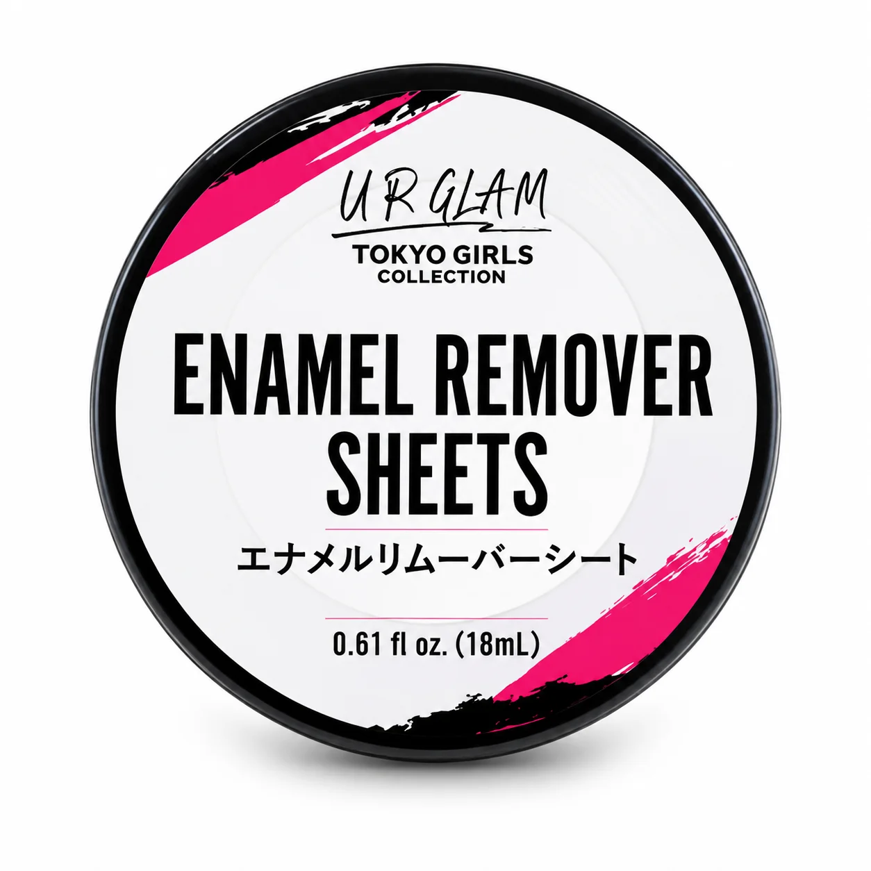 UR GLAM Enamel Remover Sheets – Tokyo Girls Collection (18ml)
