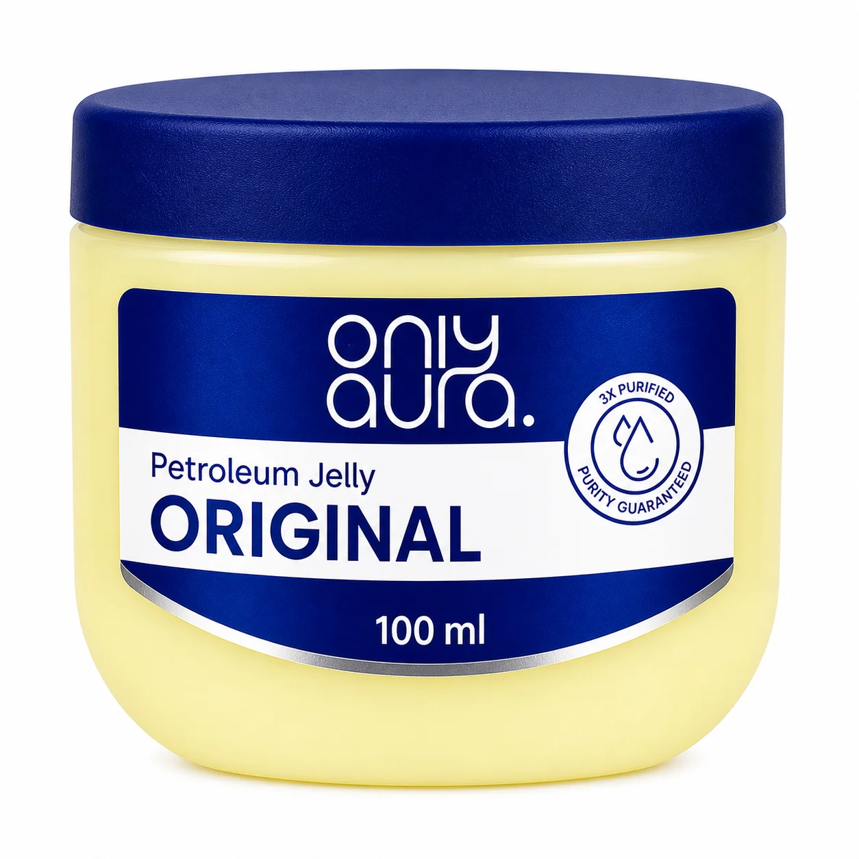 Only Aura Original Petroleum Jelly – Pure Moisturizing Skin Protectant (100ml)