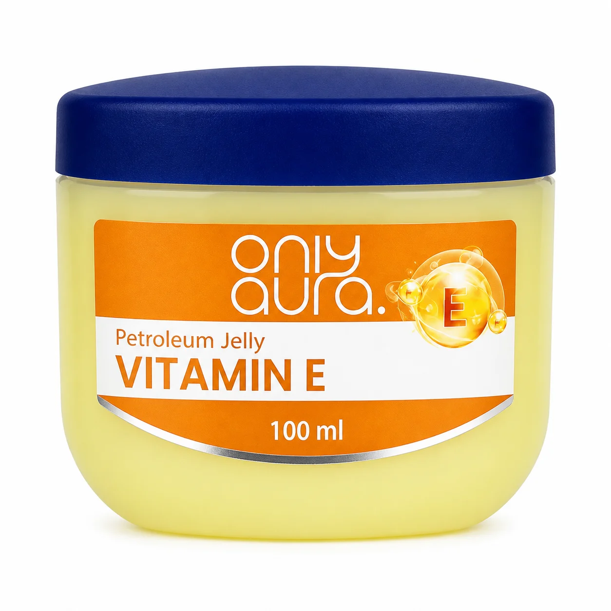 Only Aura Vitamin E Petroleum Jelly – Moisturizing Skin Care (100ml)