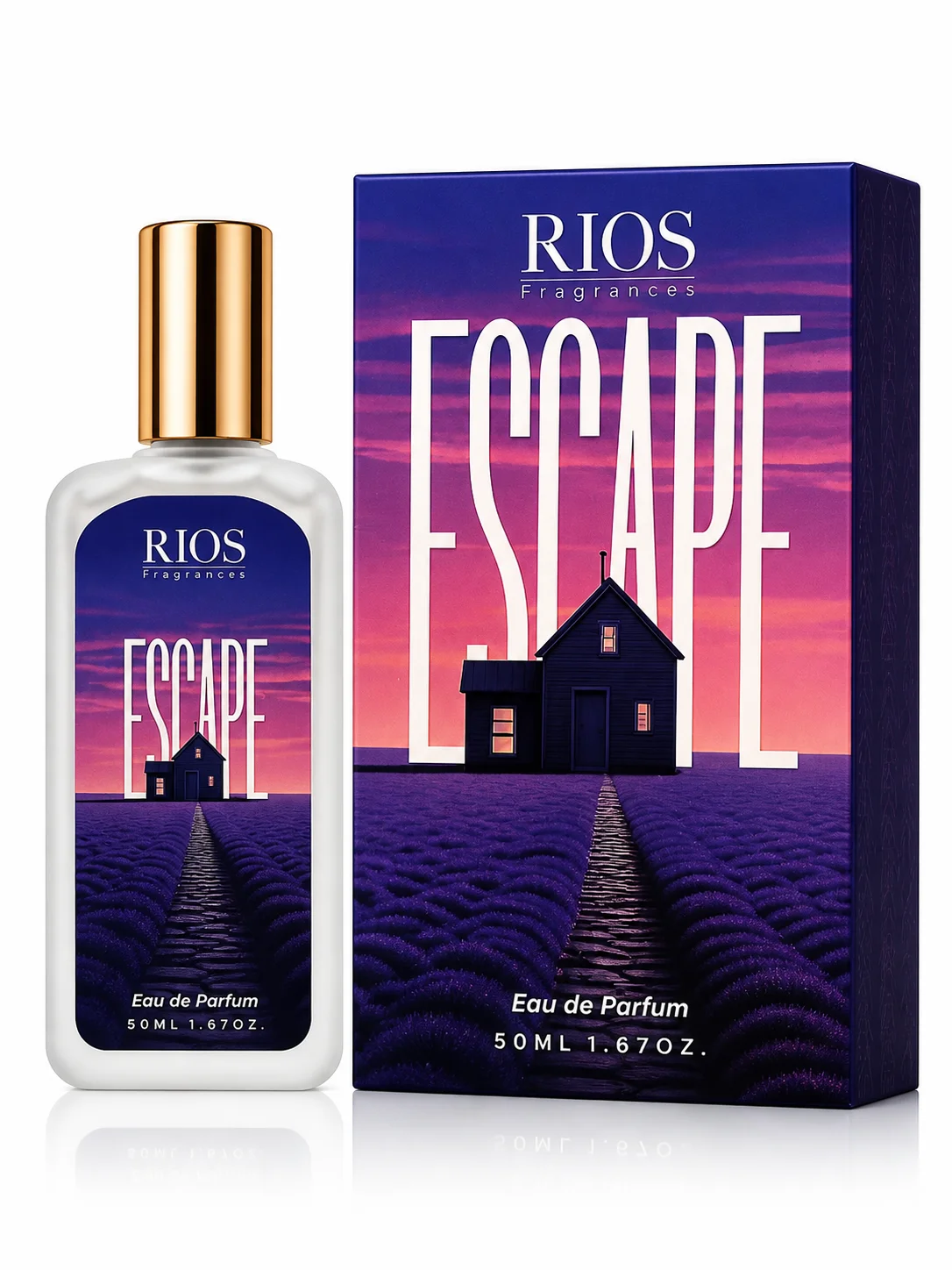 Fragrances Escape Eau De Parfum 50ml – Long Lasting Premium Fragrance for Men & Women