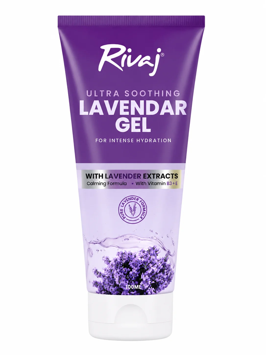 Rivaj Ultra Soothing Lavender Gel – With Lavender Extracts, 100ml