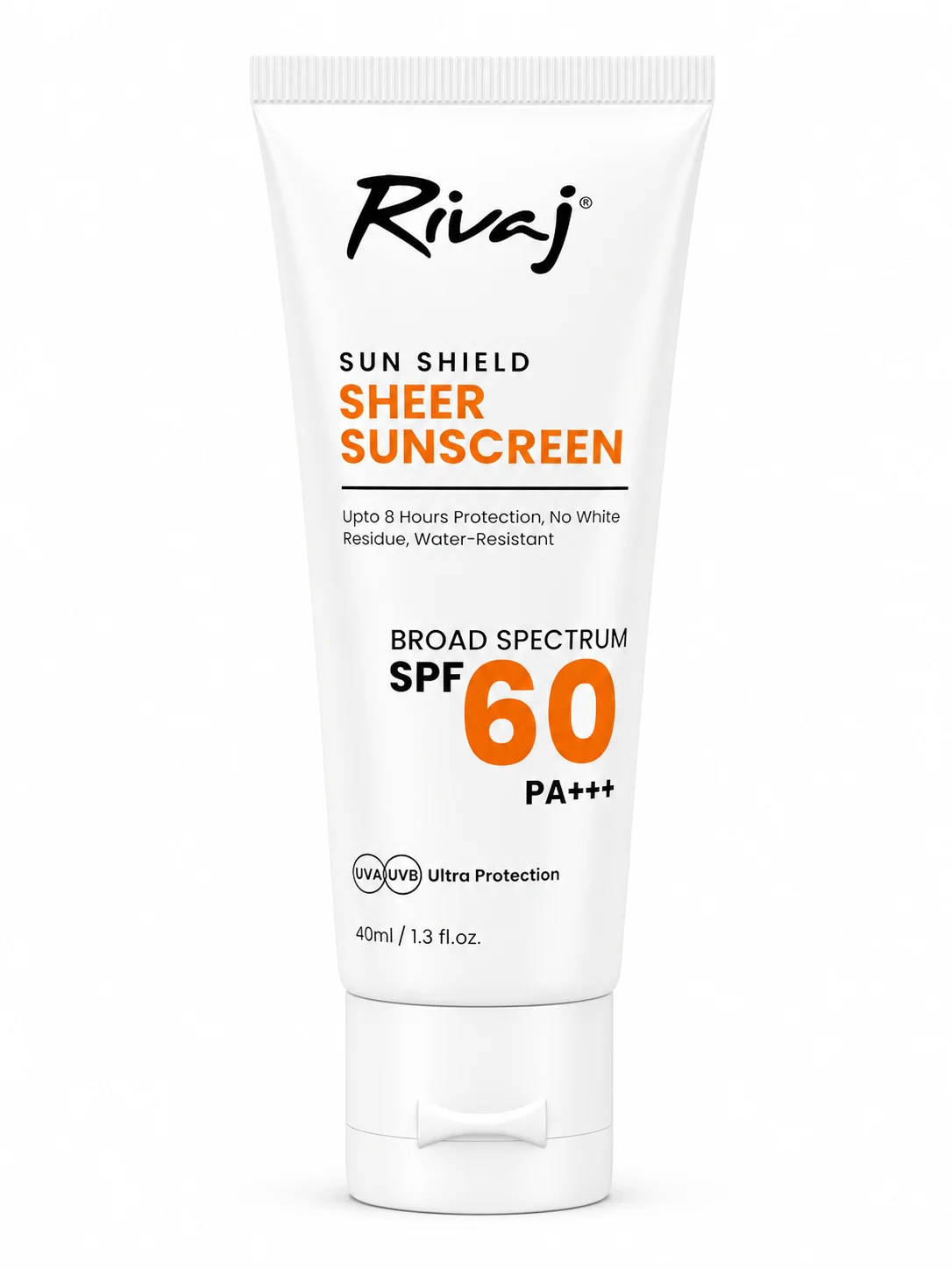Rivaj Sun Shield Sheer Sunscreen SPF 60 PA+++ (40ml)