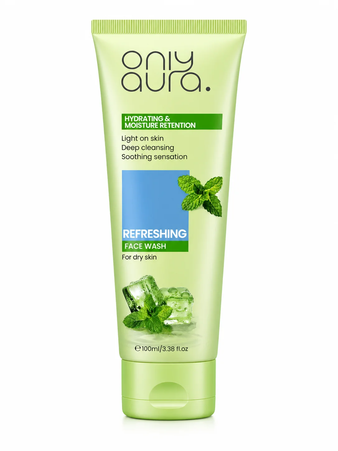 Only Aura Refreshing Face Wash for Dry Skin (100ml)