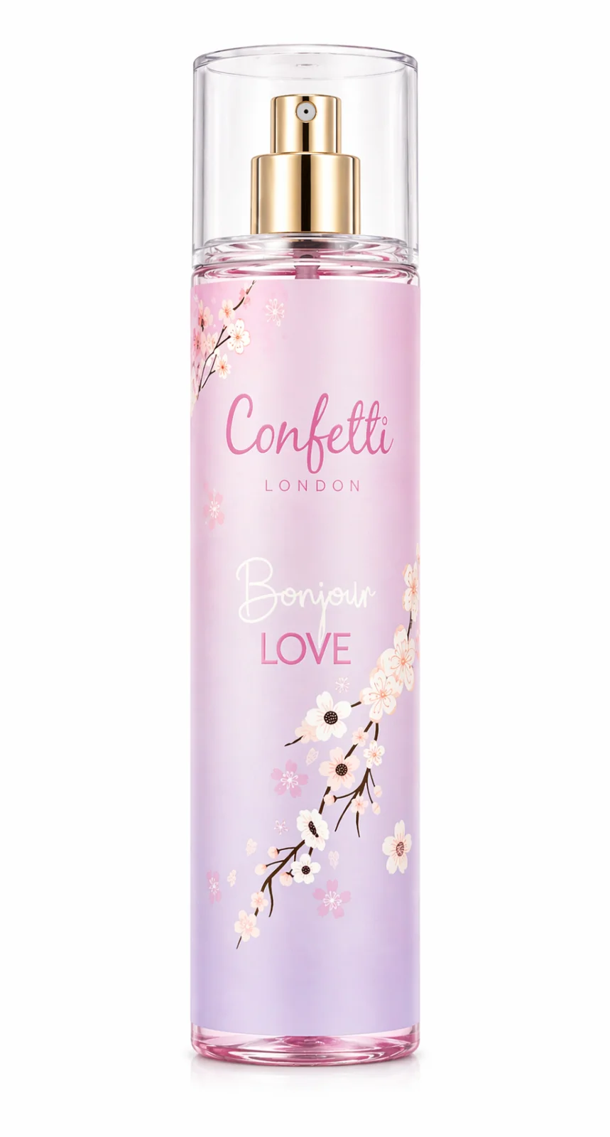 Confetti London Bonjour Love Fine Fragrance Mist – 236ml