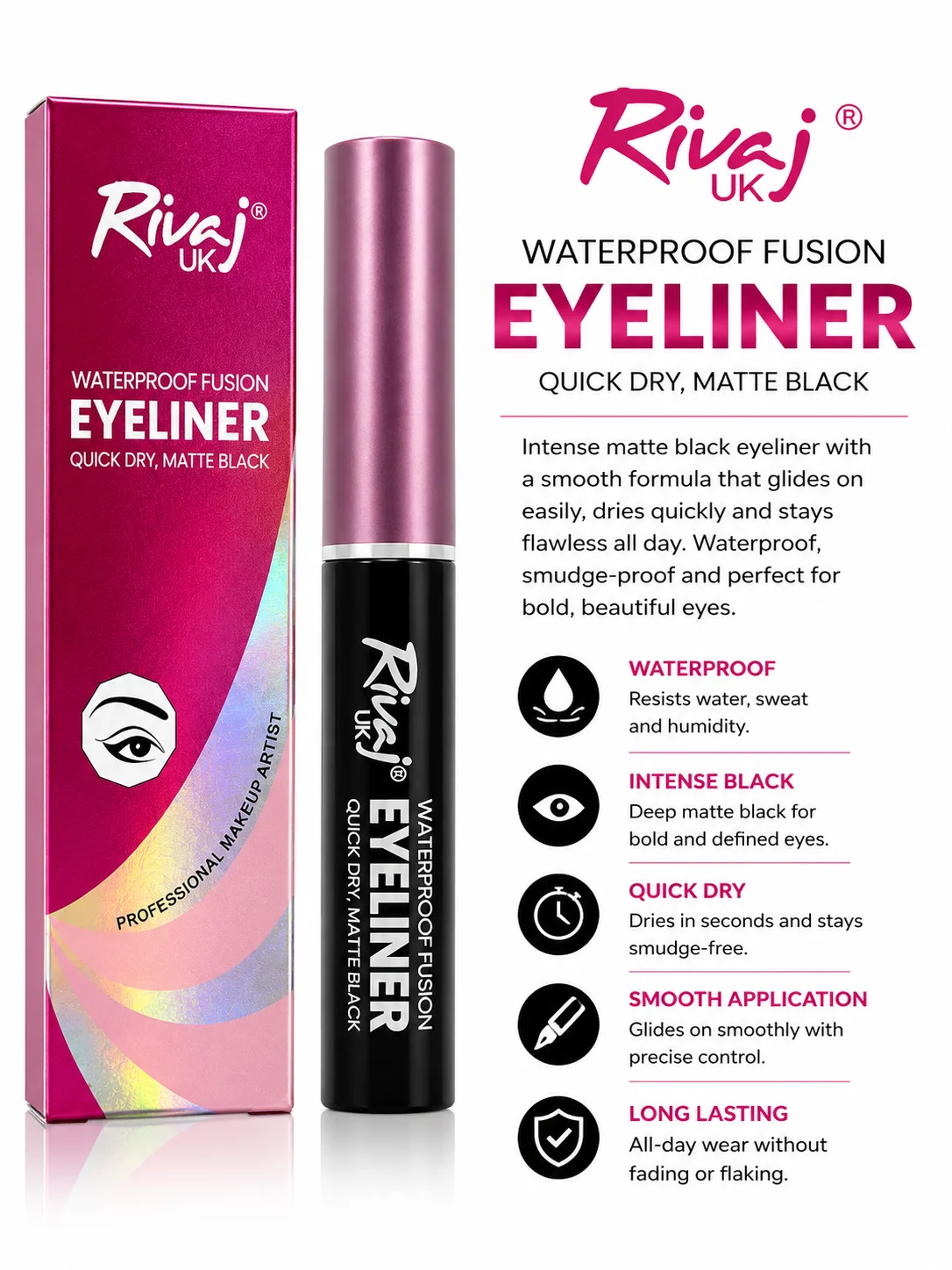 Rivaj UK Waterproof Fusion Eyeliner