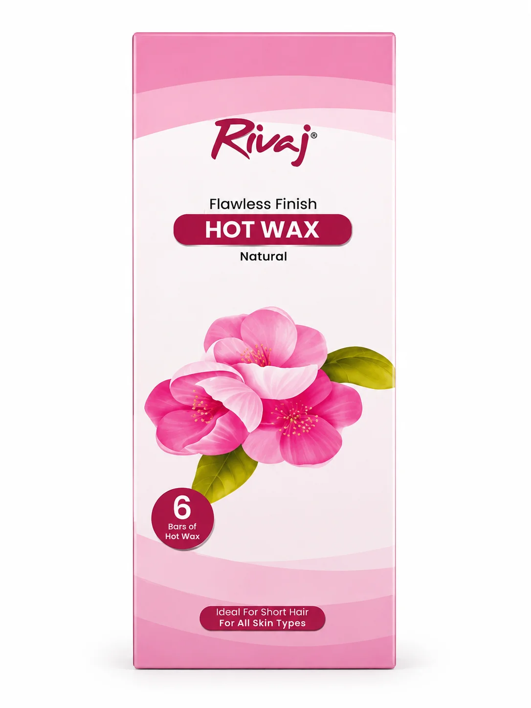 Rivaj Flawless Finish Hot Wax – Natural Hair Removal Wax Bars